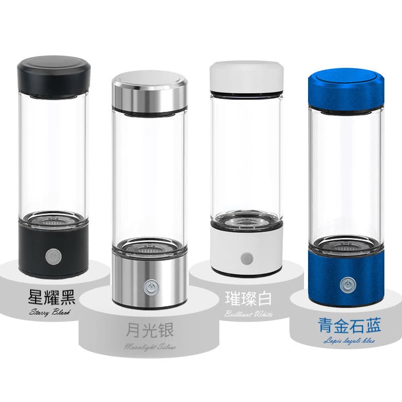 Factory direct sales of hydrogen-rich water cups, hydrogen-rich cups for exhibitions, gifts, electrolyzed hydrogen water cups, gift boxes, wholesale.