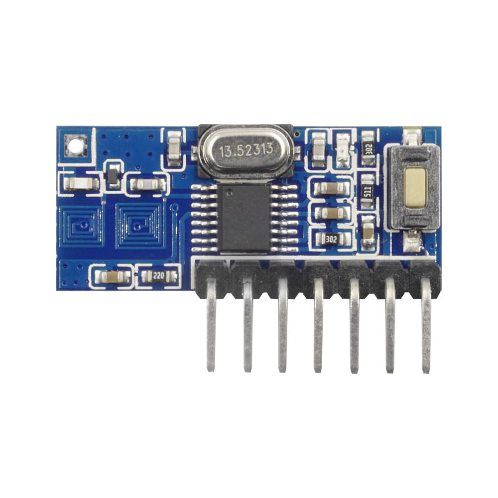 433MHz Superheterodyne Wireless Decoding Receiver Module 4-Channel High-Level Output 1527 Decoding RX480E-4CH