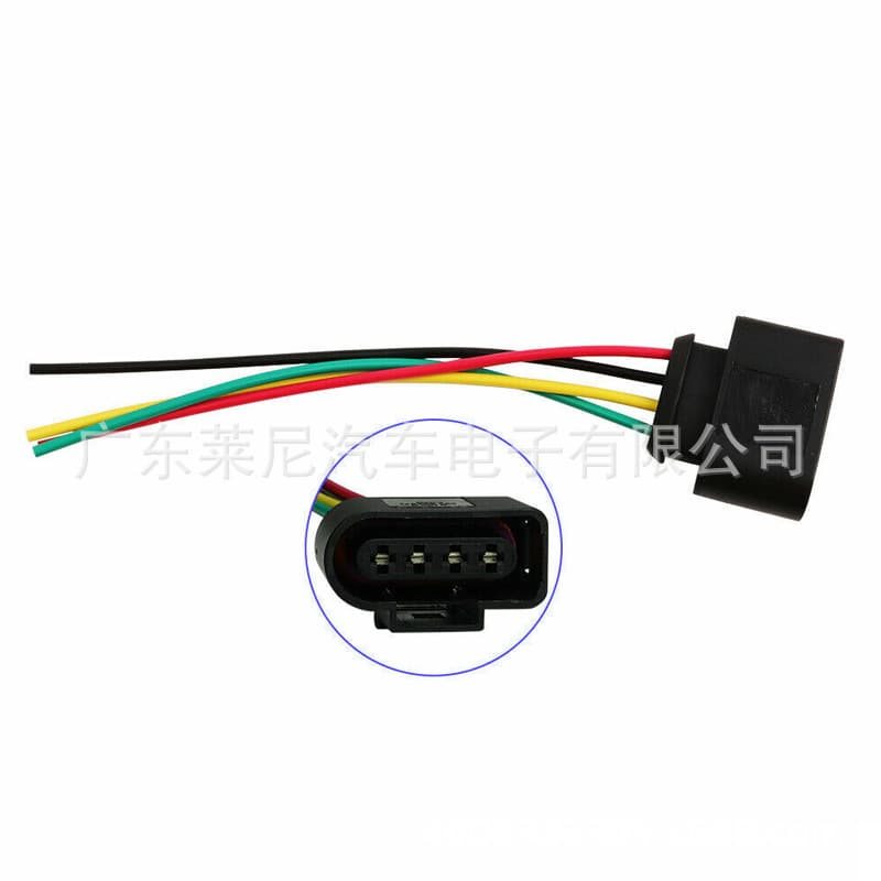 Applicable to Volkswagen Audi 1998-2019Y ignition coil harness connector 1J0973724 brand new