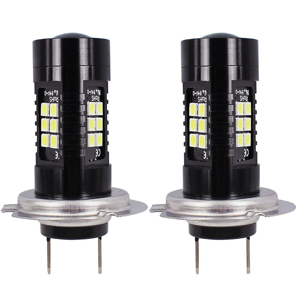 Car LED headlight fog light H11 9006 H7 H4 H3 3030 21SMD high power front fog light H8