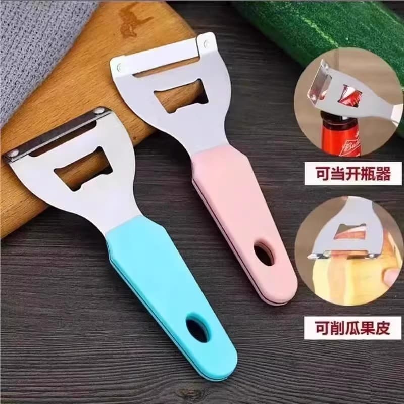 Stainless Steel Peeler, Kitchen Peeling Tool for Sugarcane, Apple, Potato, and Fruit, Household Specialized Use