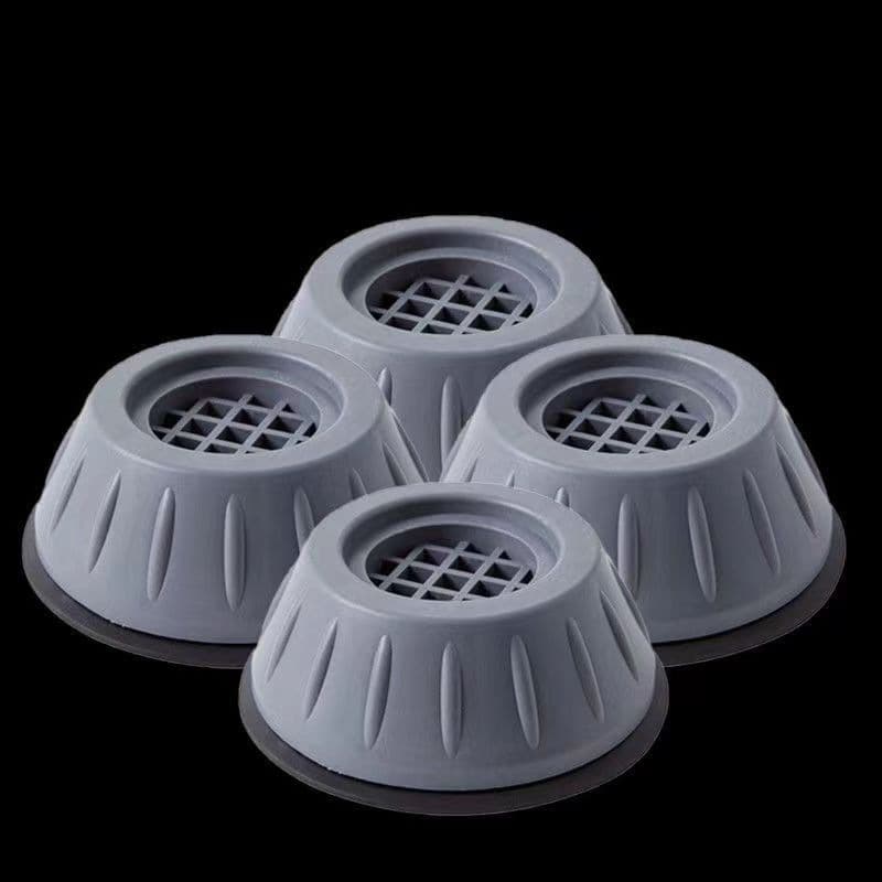 Washing Machine Base Vibration Damping Feet, Anti-slip Anti-vibration for Top Load and Front Load, Universal Fridge Riser, Silent