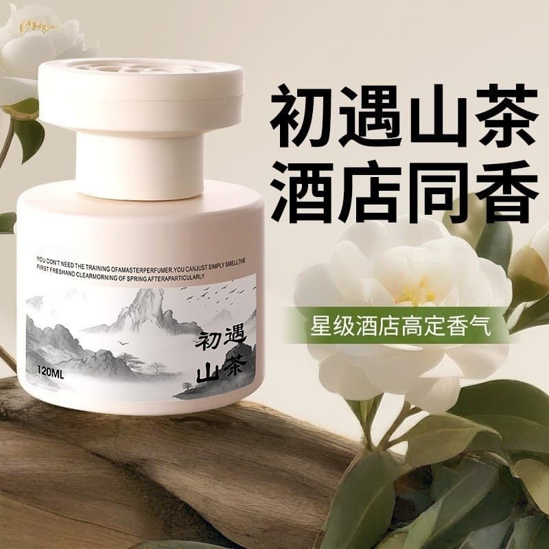 White Tea Aromatherapy for Bedroom, Long-Lasting Premium Home Fragrance, Light Perfume for Bathroom and Toilet, Unisex