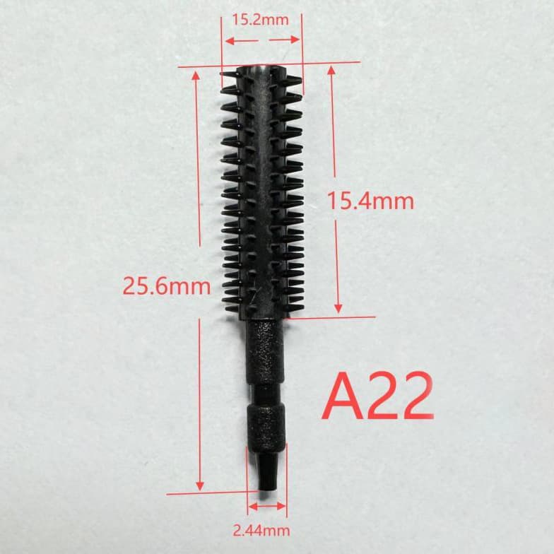 Silicone Eyelash Brush Head Eyelash Brush Eyebrow Comb Replacement Head Disposable Colored Silicone Brush Head Factory Source