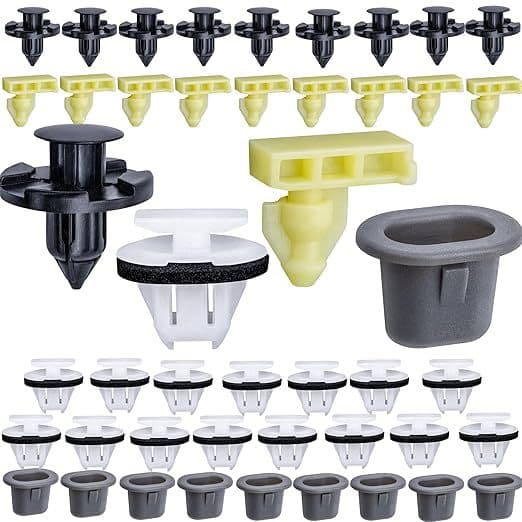 Cross-border hot selling Amazon car nylon door panel trunk fixing clip snap bag plastic fastener kit