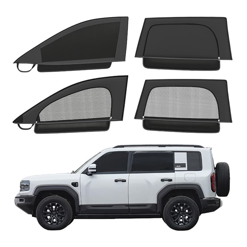 Suitable for Equinox Leopard 5/8 Titanium 3/7 Car Sunshade Cover Mosquito-Proof Camping Sunshade Outdoor Privacy Shield