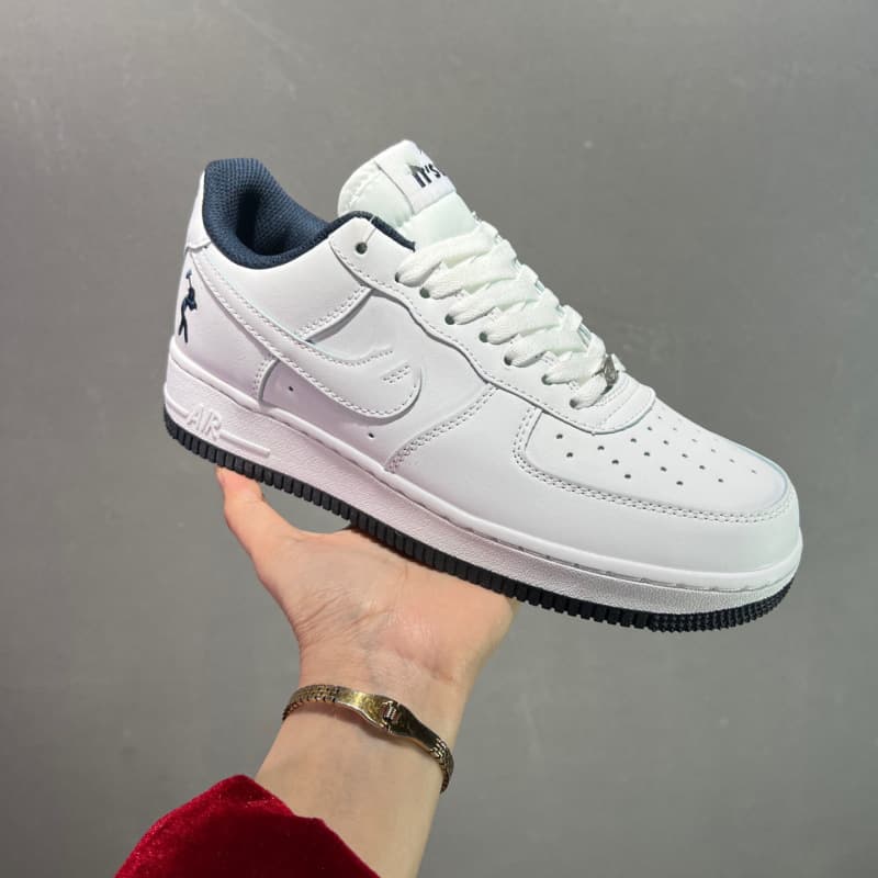 High-quality cross-border version of Air Force One patent leather sneakers for men, thick-soled casual sports shoes, women's AF1 flat-heeled commuter shoes