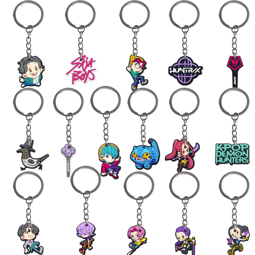 Witch Hunter Keychain Cute Cartoon Accessory Keychain Car Bag Phone Charm