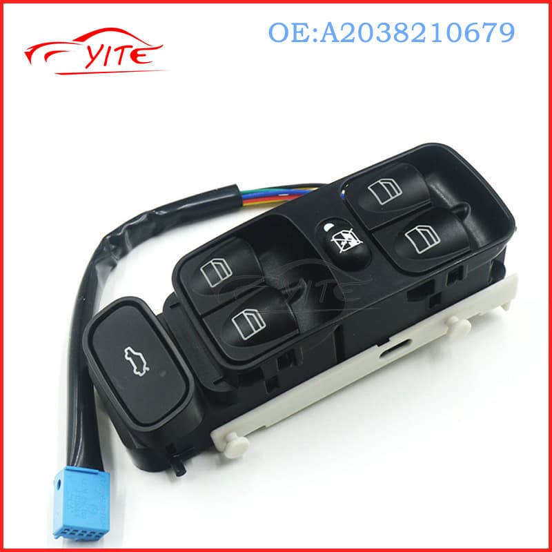 2038210679 Power Control Window Switch for Mercedes-Benz C-Class W203 C180