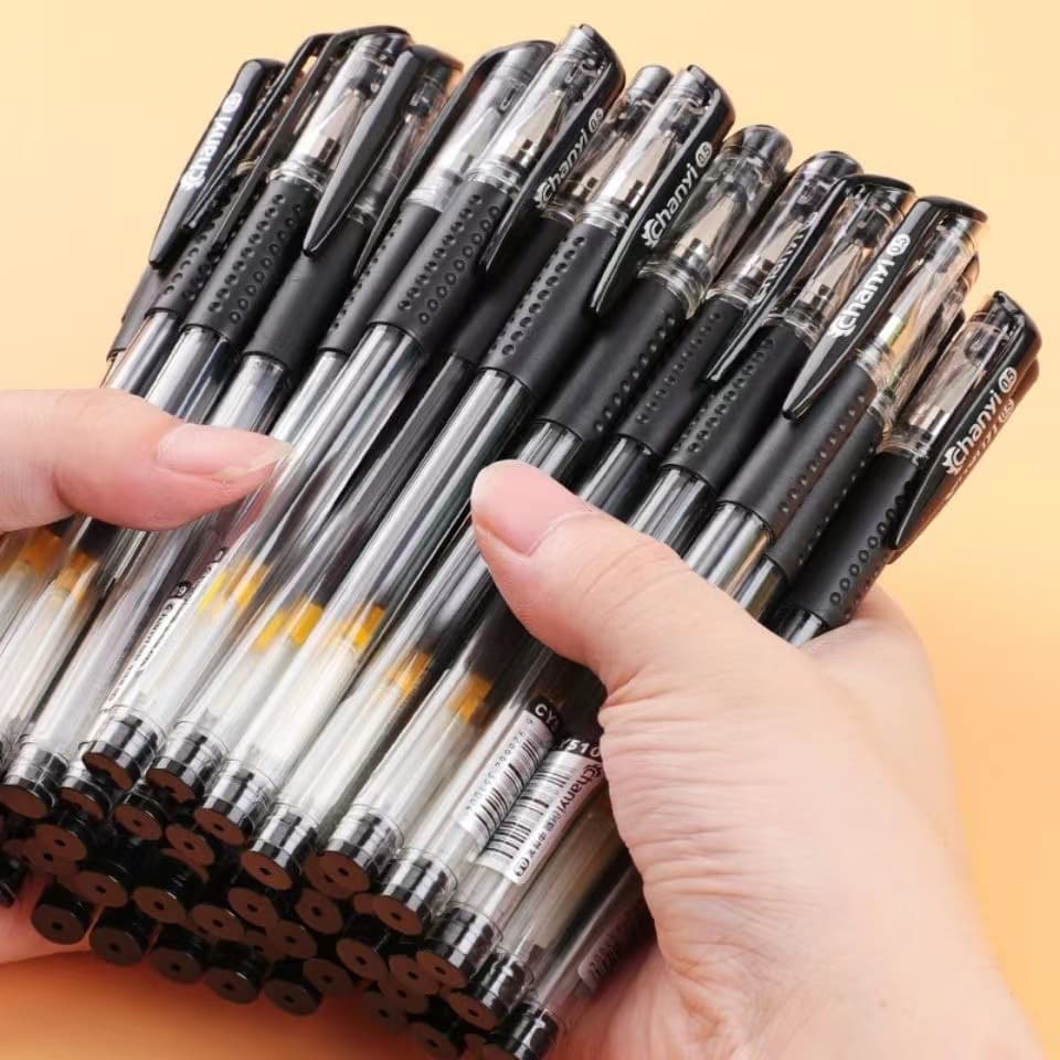 0.5mm Neutral Pen for Office Use, Black Carbon Signing Pen, Student Water-Based Pen, Red Blue Gel Pen, Ballpoint Pen Wholesale