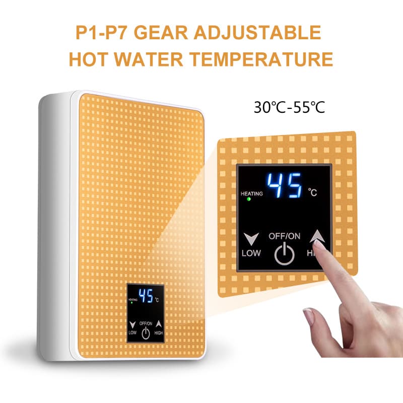 Cross-Border Export Instant Electric Water Heater, Household Rapid Heating for Apartments 110V Direct from Manufacturer