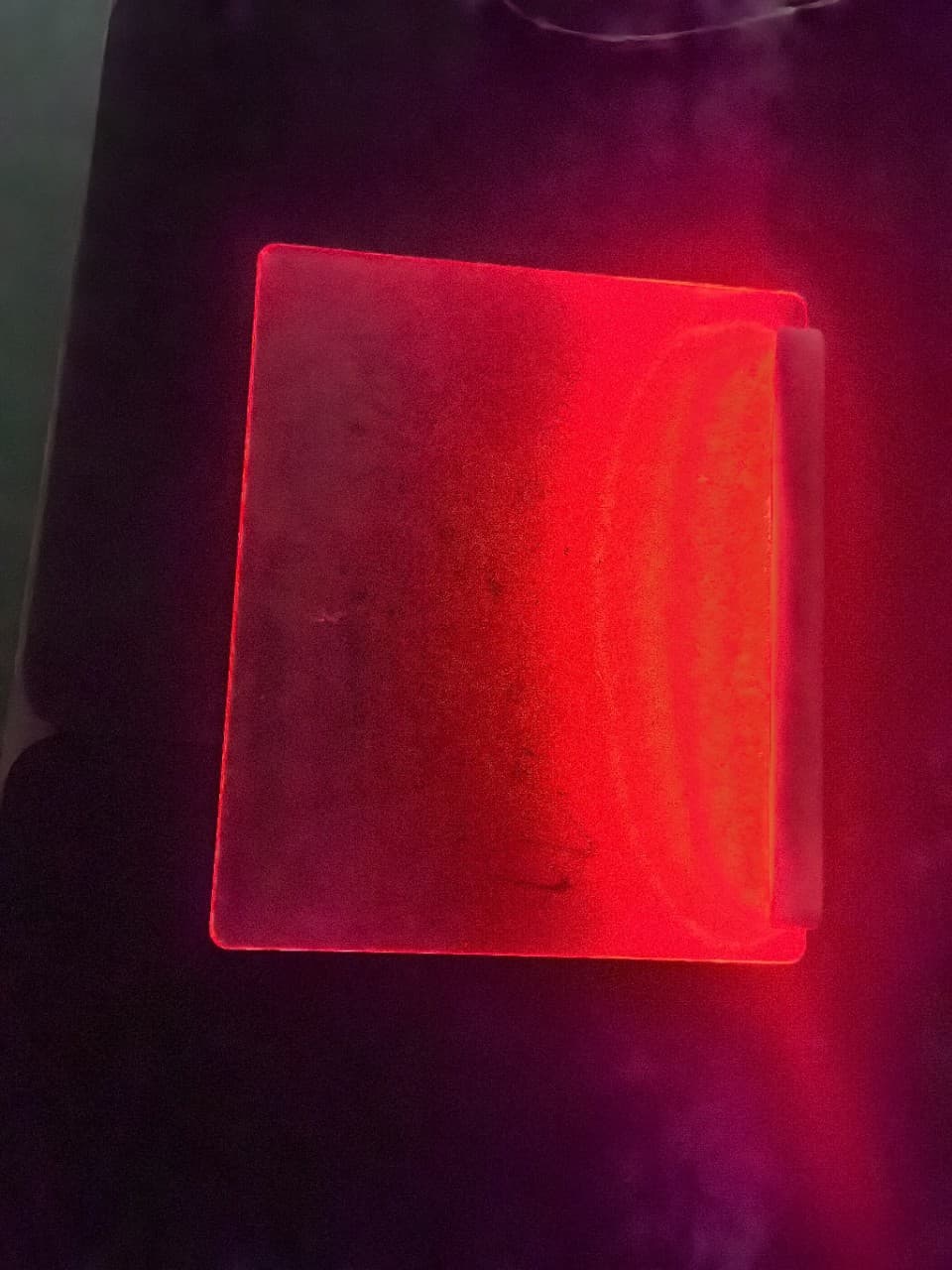 Acrylic Transparent Glowing Desk Memo Board, Erasable Ins Message Board for Home Memo Reminder Desktop Small Whiteboard