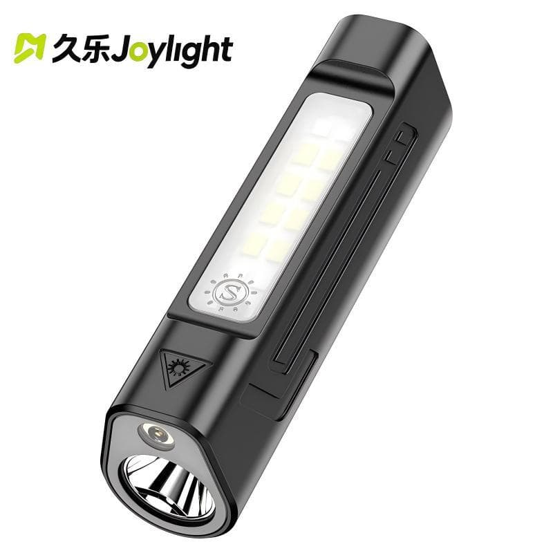 New Infrared Laser Strong Light Flashlight with Magnetic Clip, Red/Blue Flash Multi-function Work Light and Cat Teaser Laser Pointer