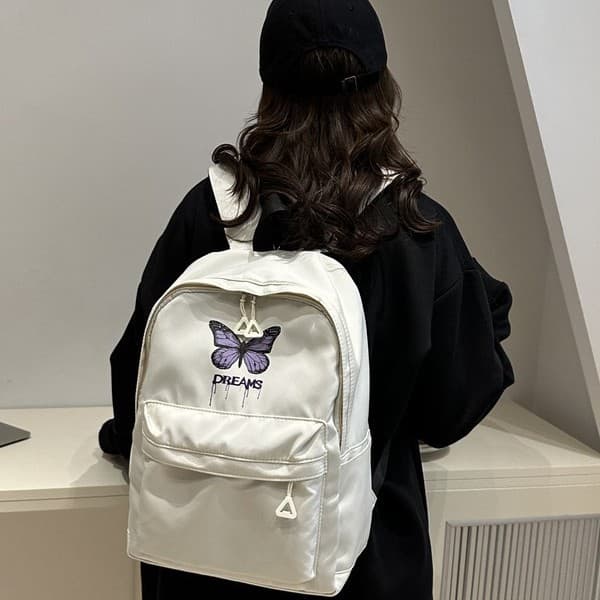 Minimalist Versatile Backpack for Women Large Capacity Middle School Girls High School College Students Laptop Backpack