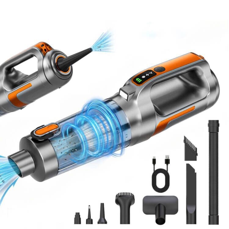 Car Vacuum Cleaner, Handheld Wireless High-Power Portable Brushless Motor Vehicle and Home Dual-Use Small Mini Vacuum Cleaner