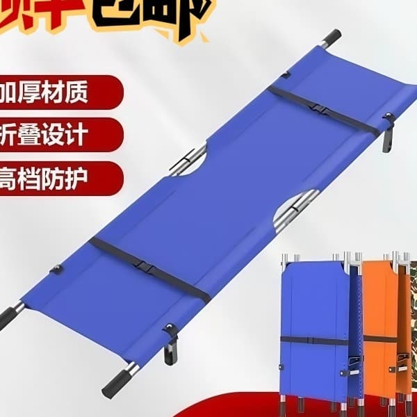 Emergency Rescue Stretcher Hospital Single Stretcher Folding Home Stainless Steel Ambulance Fire Drill Others Not Available in China