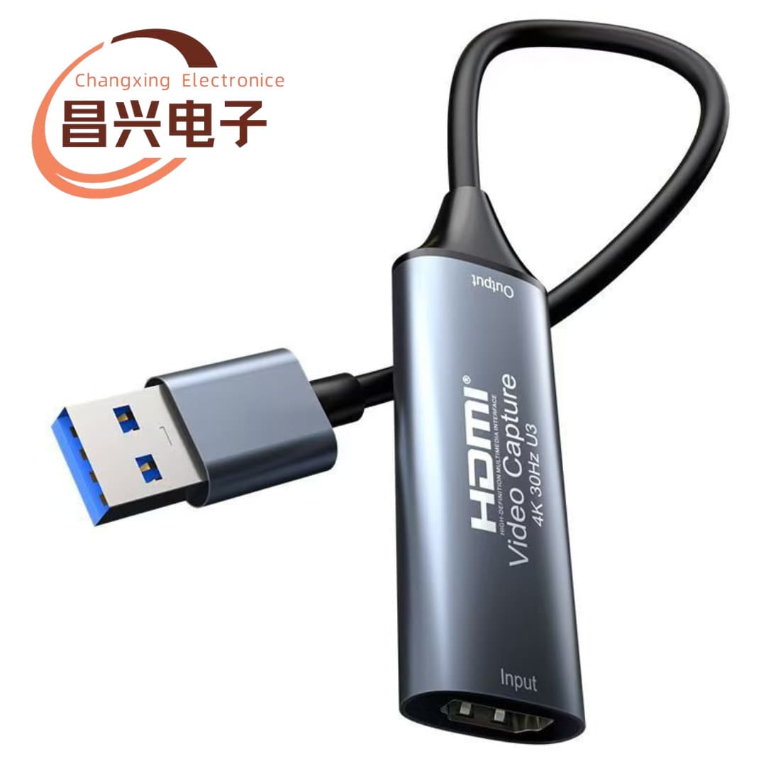USB-C Capture Card USB C HD Game Live HDMI to USB3.0 Capture Device 4K Video Recording Box