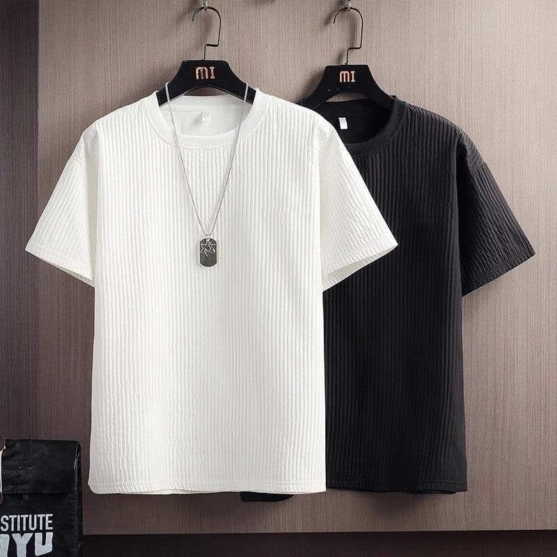 Men's Short-Sleeved T-Shirt, Thin Style, Summer Trendy Loose Fit, Casual Versatile Chinese Style T-Shirt