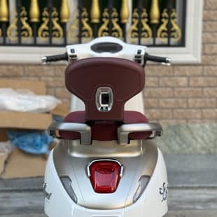 Rear Backrest for Haojue Lumi125 Modification Passenger Lumbar Support Hump Backrest Cushion