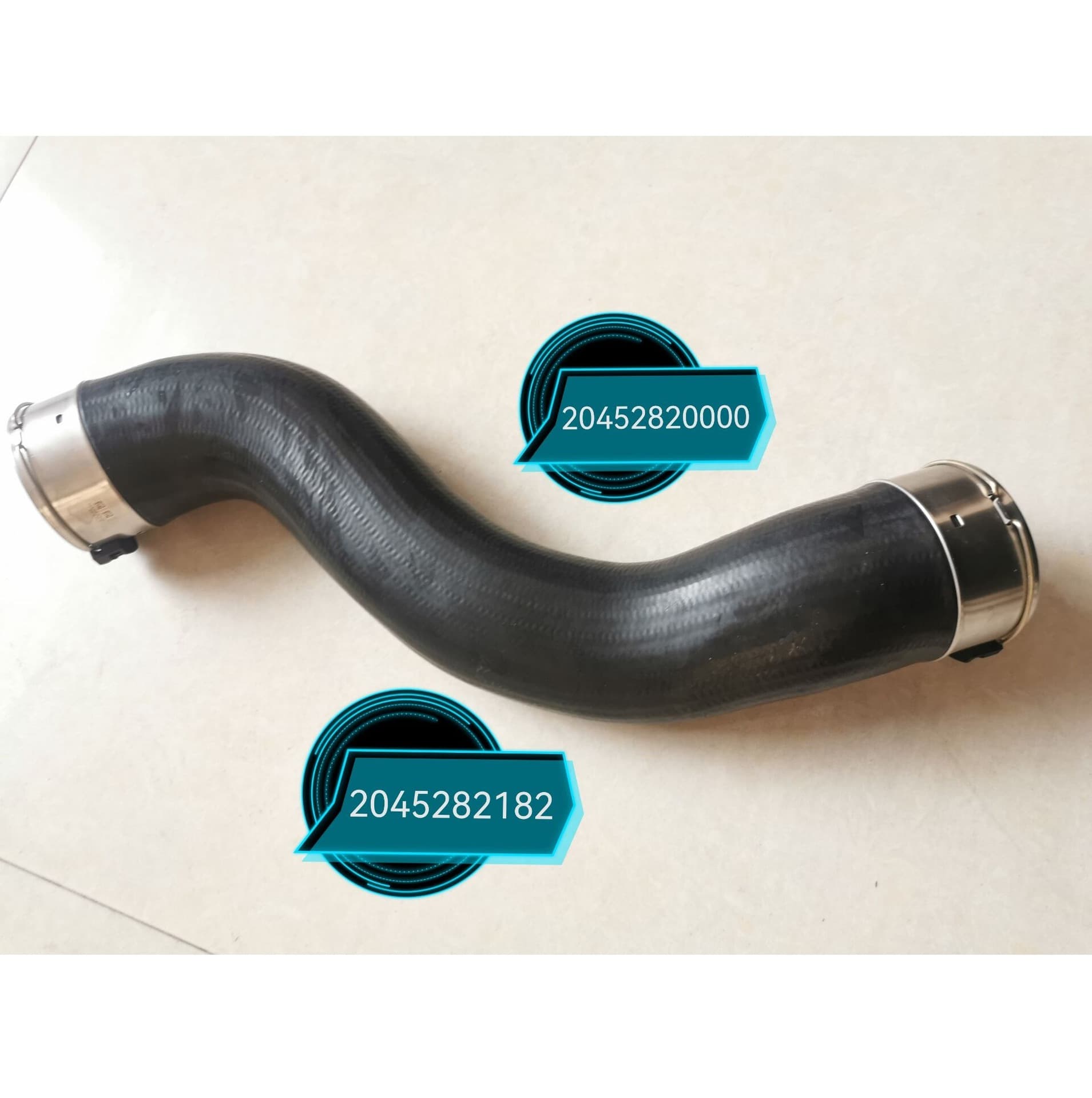 2125280000 2045282182 Fits Mercedes turbo intake hose, rubber hose