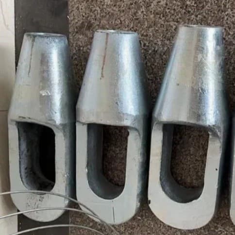 Wire Rope Thimble Manufacturer Direct Supply Cast Head Wire Rope End Link Thimble Open Thimble Closed Thimble