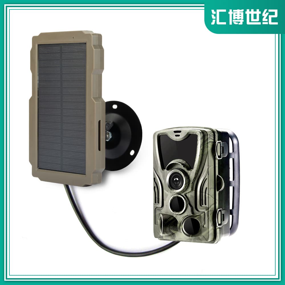 SP-03 outdoor hunting camera solar-powered rechargeable battery panel can generate electricity, waterproof and drop-resistant 12V 6V