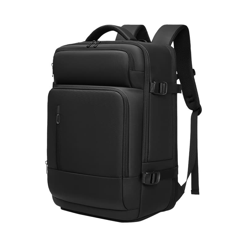Cross-border Large Capacity Backpack for Men, Expandable Travel Bag, Waterproof Business Computer Backpack