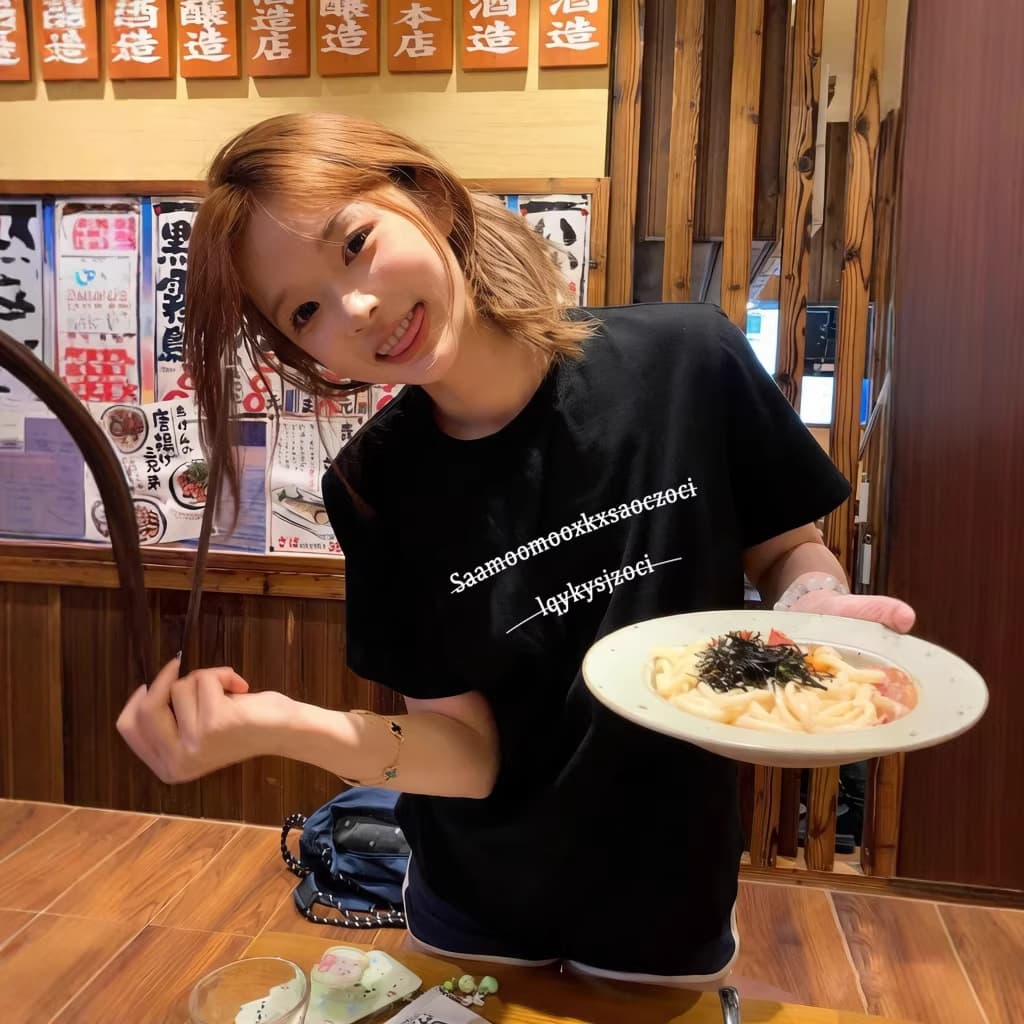 Regular Shoulder Black Short Sleeve Women's T-Shirt Summer Loose Korean Style Casual 2026 New Cotton Half Sleeve