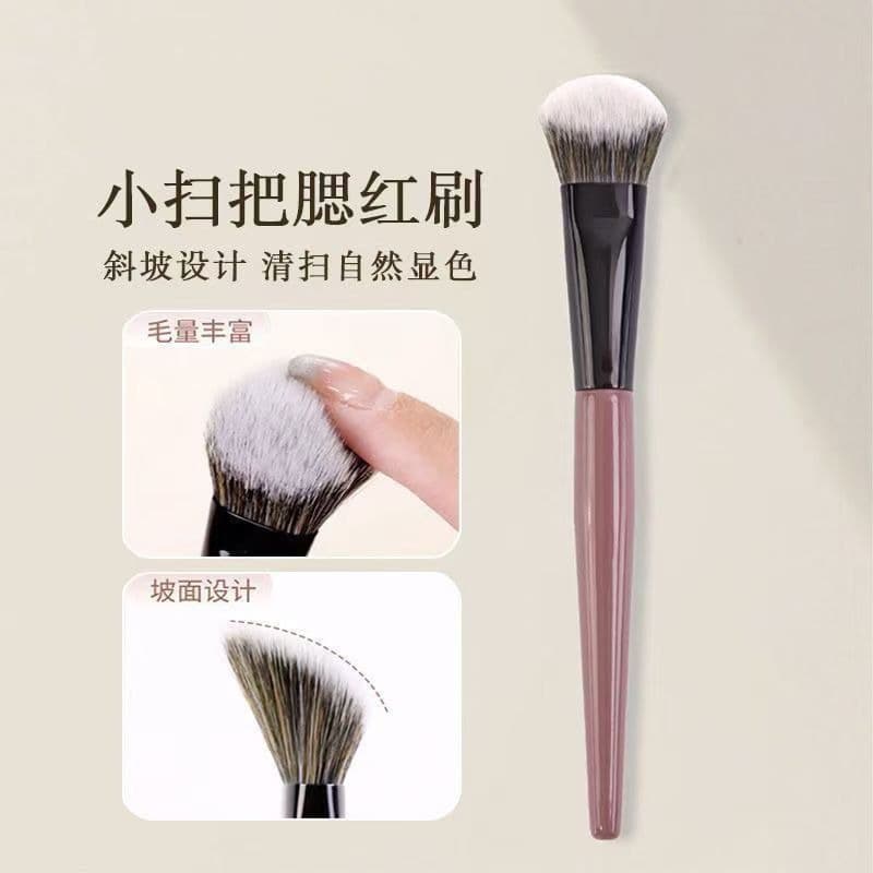 Slope Blush Brush Stipple Brush Liquid Blush Cream Contouring Foundation Brush Soft-bristled Cangzhou Makeup Brush Makeup Tools