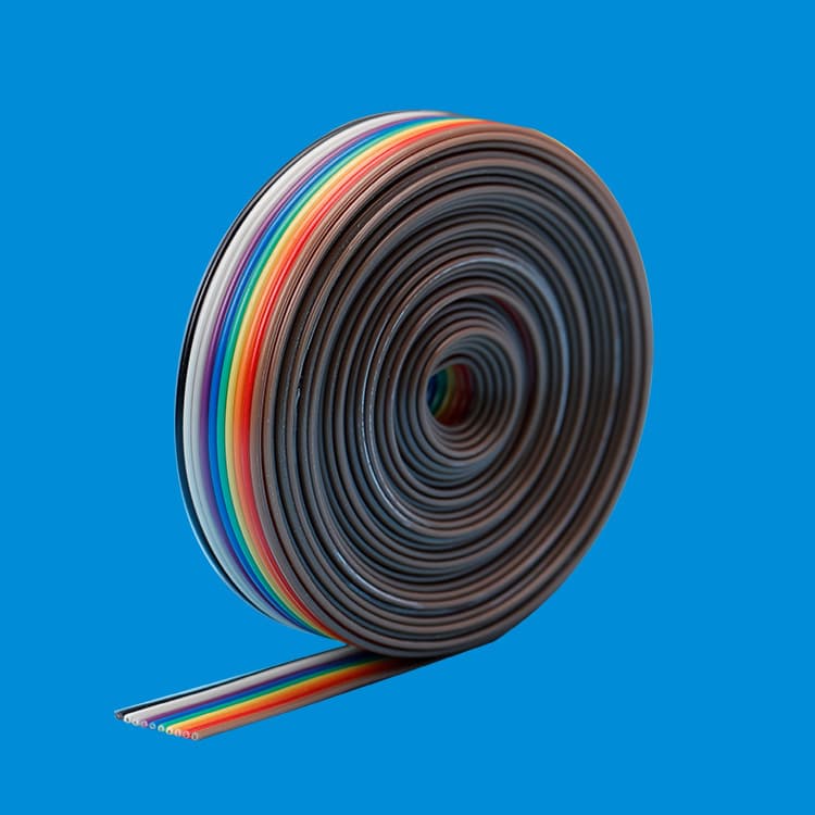 2651 colored cable LED display Dupont wire 2651 flat cable 7 strands 10p-64p