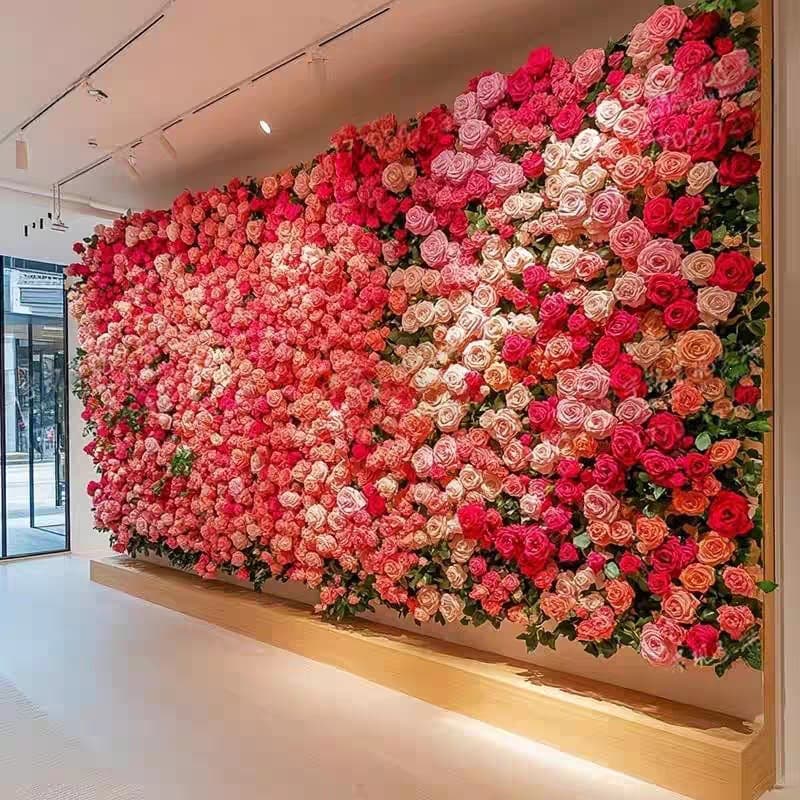 Flower Decoration, Floral Arrangements, Wedding Rose Flowers, Green Plants, Artificial Lawn, Fake Grass, Artificial Turf