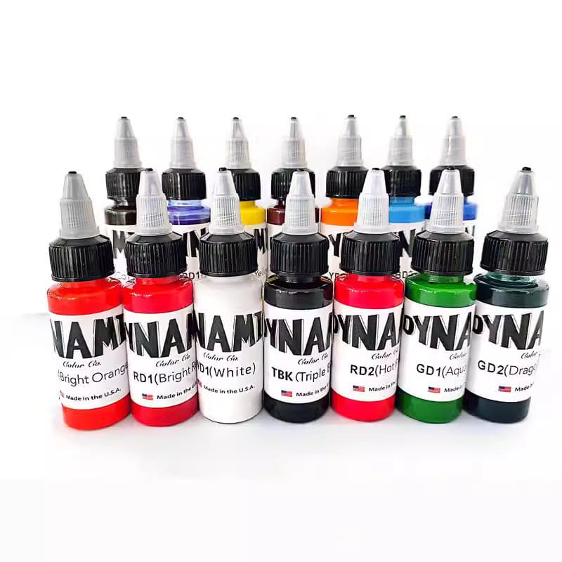 Cross-border Tattoo Pigment Practice New Diane 30ml 14 Colors Domestic Diane Factory Direct Sales