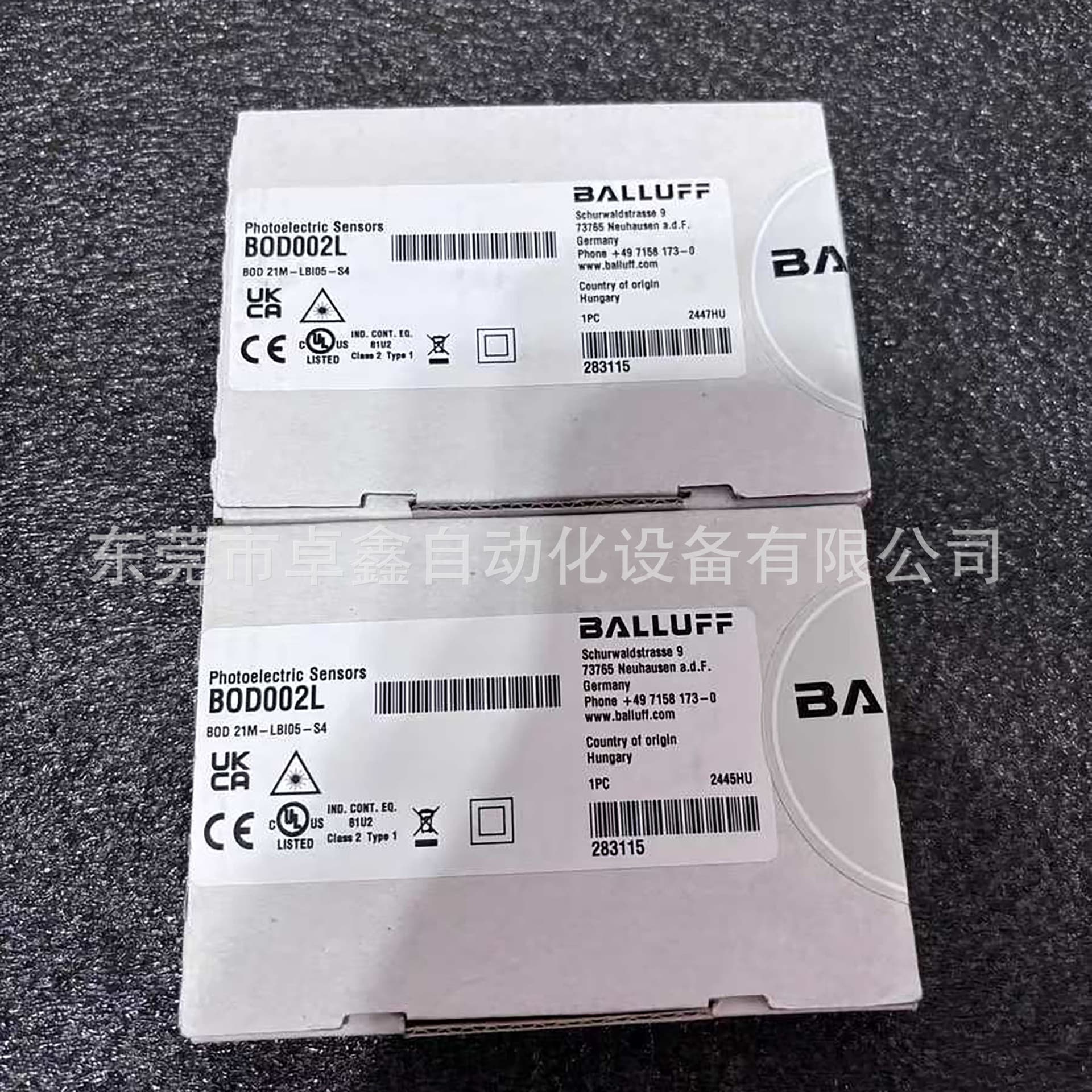 Balluff BOD 21M-LBI05-S4 BOD002L Optical Sensor