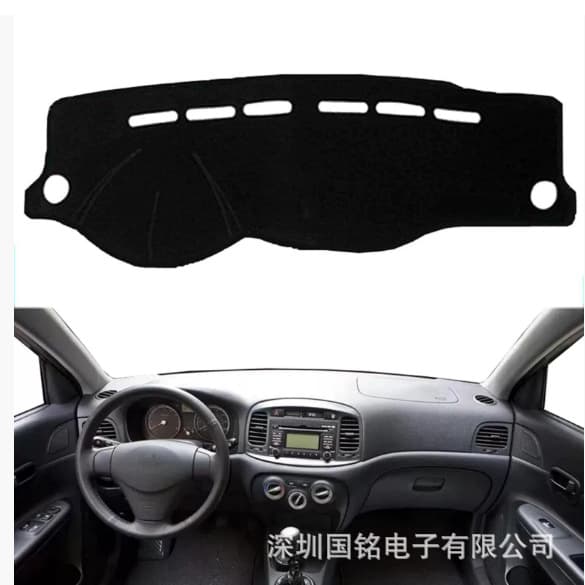 Universal Fit for Hyundai Accent 2006-2011 Car Dashboard Cover Sun Shade Anti-Slip Anti-Glare Mat