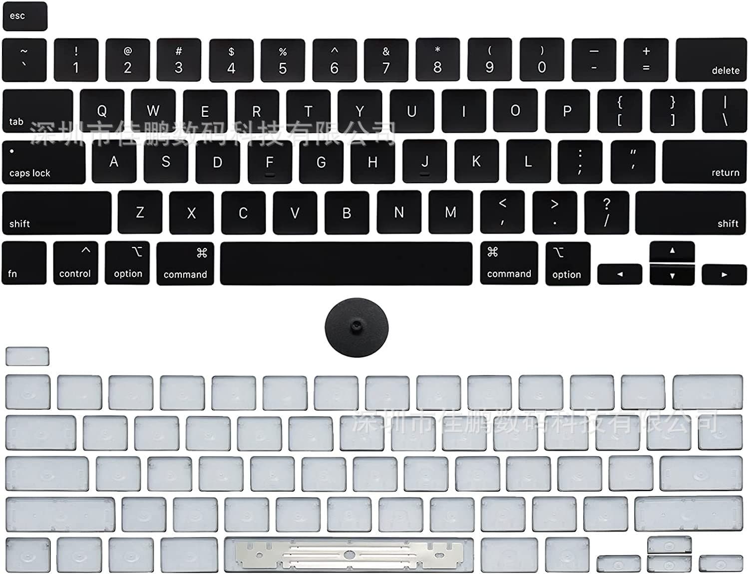 Keyboard caps compatible with MacBook Pro A2338/A2141/A2179/A1989/A1990/A2159