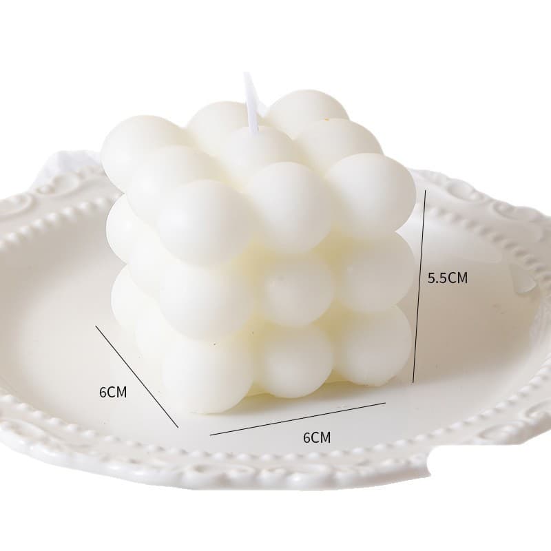 Factory Direct Magic Cube Scented Candle Multicolor Aromatherapy Candle Decoration Wedding Favor Unique Home Decor
