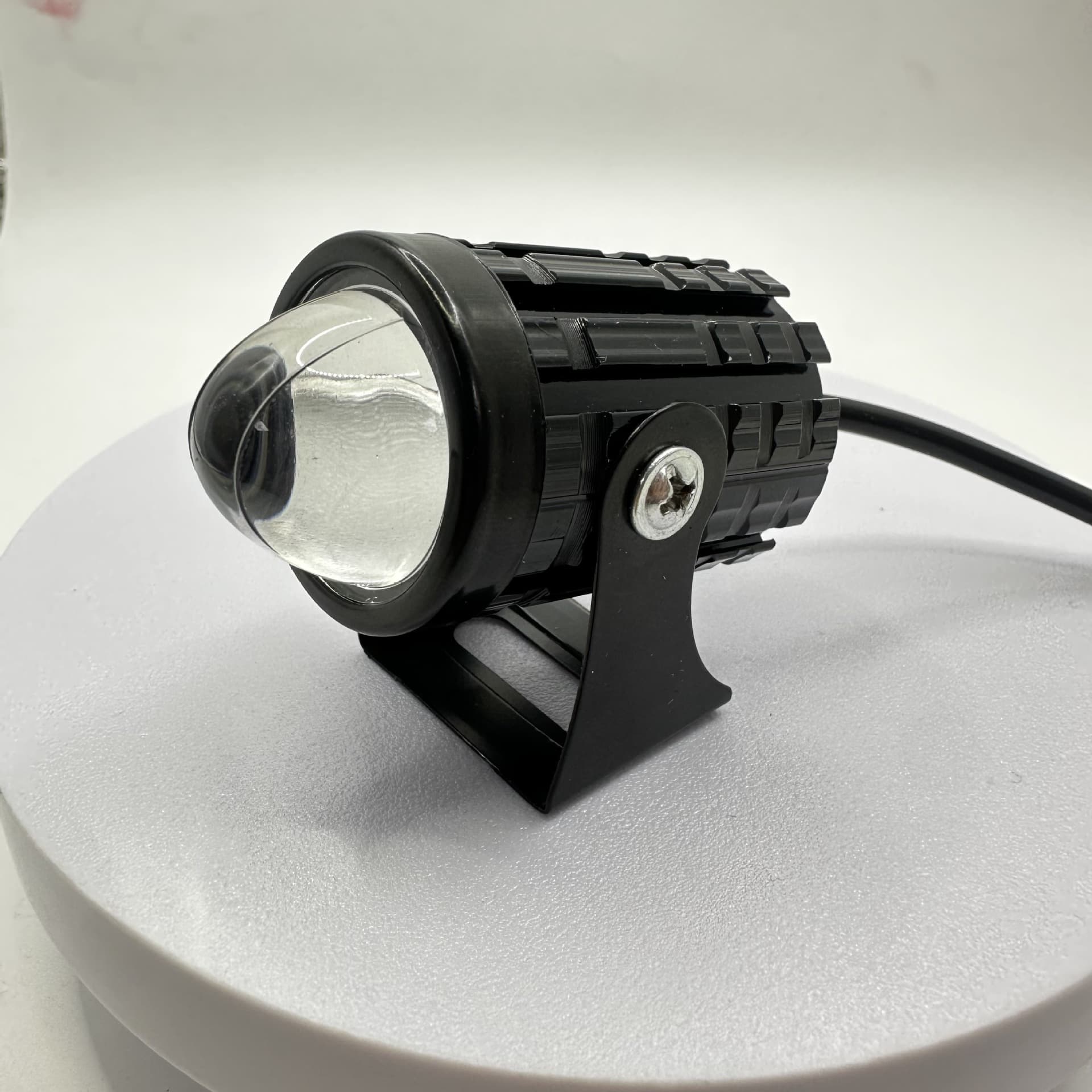 Cross-border automobiles, motorcycles, electric vehicles, led two-color spotlights, ultra-bright small steel cannon spotlights, headlight modifications
