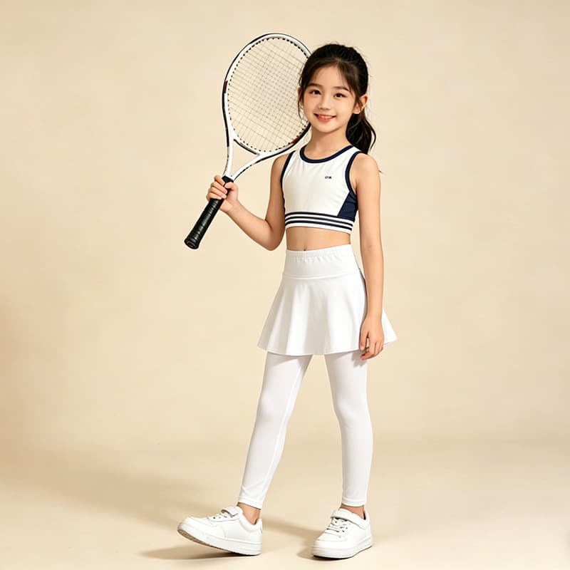 26 new summer style children's outer culottes for small and medium-sized girls candy-colored casual sports outer wear training elastic culottes