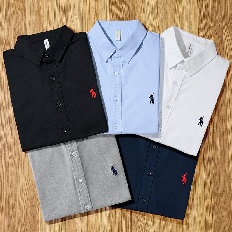 Men's Cotton Casual 3D Long Sleeve Shirt Spring Autumn Japanese Slim Fit Stylish Trendy Versatile Wrinkle-Free Finish