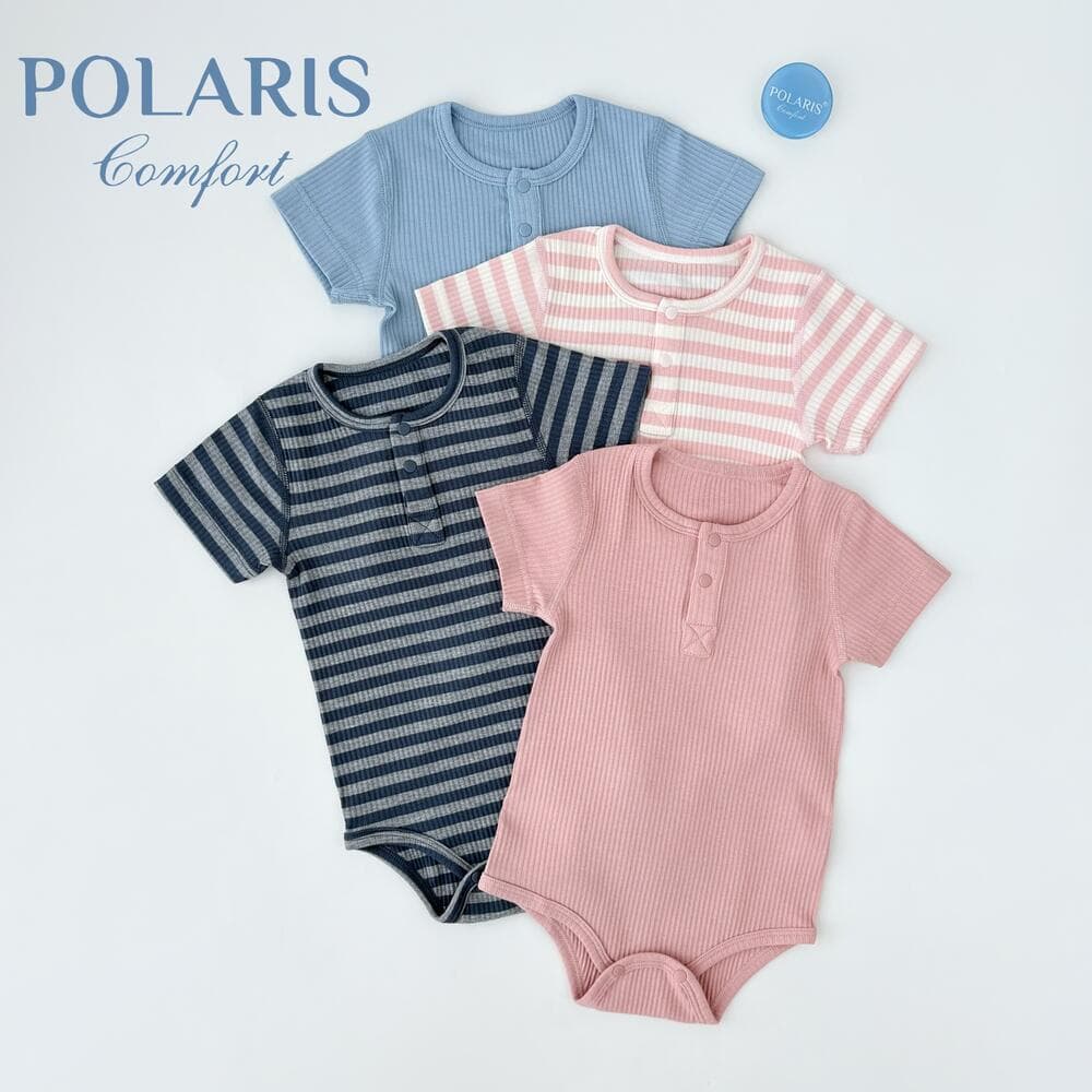 Basics | Summer Lightweight and Cool Modal Romper Baby Cool Short-Sleeve Onesie Infant Clothing