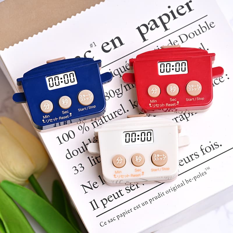 Creative Cartoon-shaped Multi-function Timer for Kitchen/Study Countup/Countdown