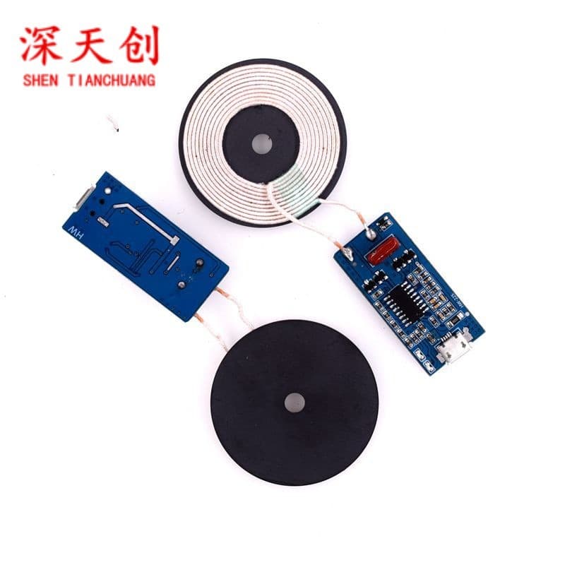 5V1A Wireless Power Supply/Charging 5W Wireless Charger Transmitter Fast Charging Compatible with Apple/Android/Xiaomi