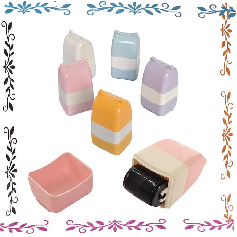 New Roller Pattern Stamp Wheel for Journaling, Scrapbooking Border Decoration