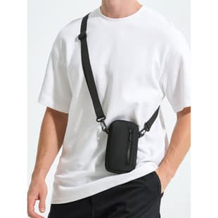 Men's New Phone Bag Crossbody Sling Bag Small Men's Bag Summer Waist Bag Portable Vertical Simple Storage Bag