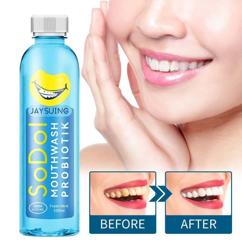Jaysuing Mouthwash Removes Stains, Eliminates Odors, Cleans the Mouth, Cares for Oral Health, and Keeps Your Mouth Fresh and Healthy