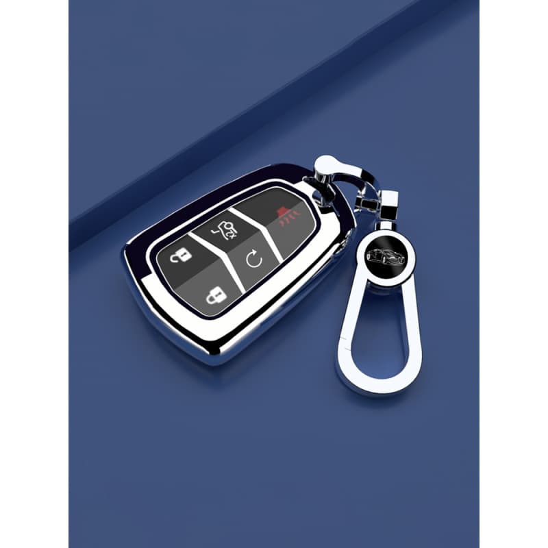 Compatible with Cadillac XT5 Key Case XTS Shell XT6 Buckle ATSL Men's Cadillac Car Accessories Full Set