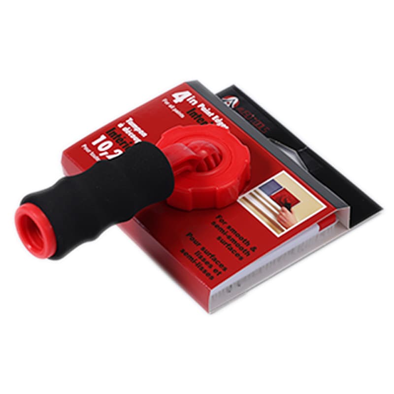 Factory direct supply 5-inch with black protective sleeve handle latex paint bristle board brush connectable telescopic rod detachable