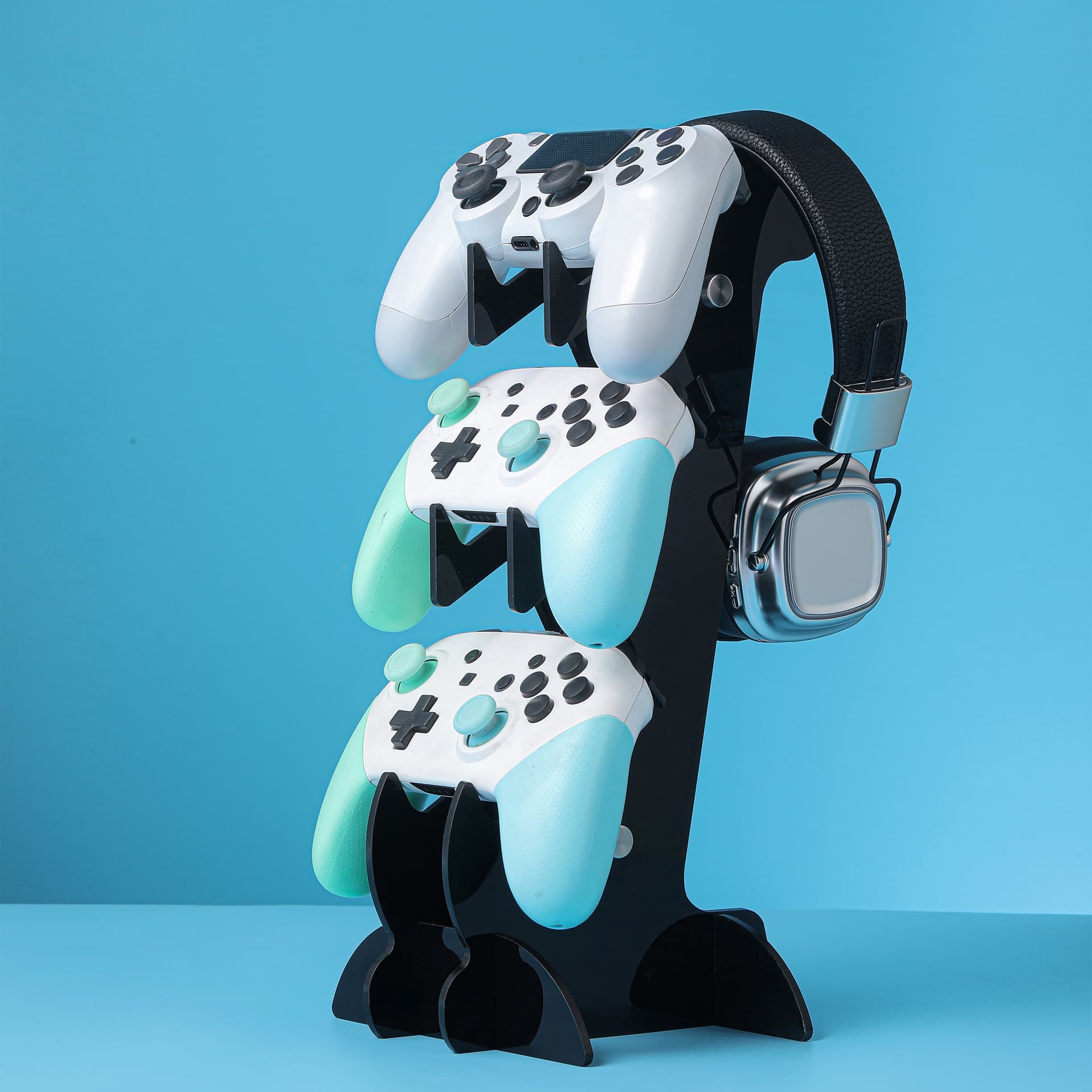Suitable for display stand for PS5/PS4/PS3/PS2/Switch Pro/Xbox gamepad headset