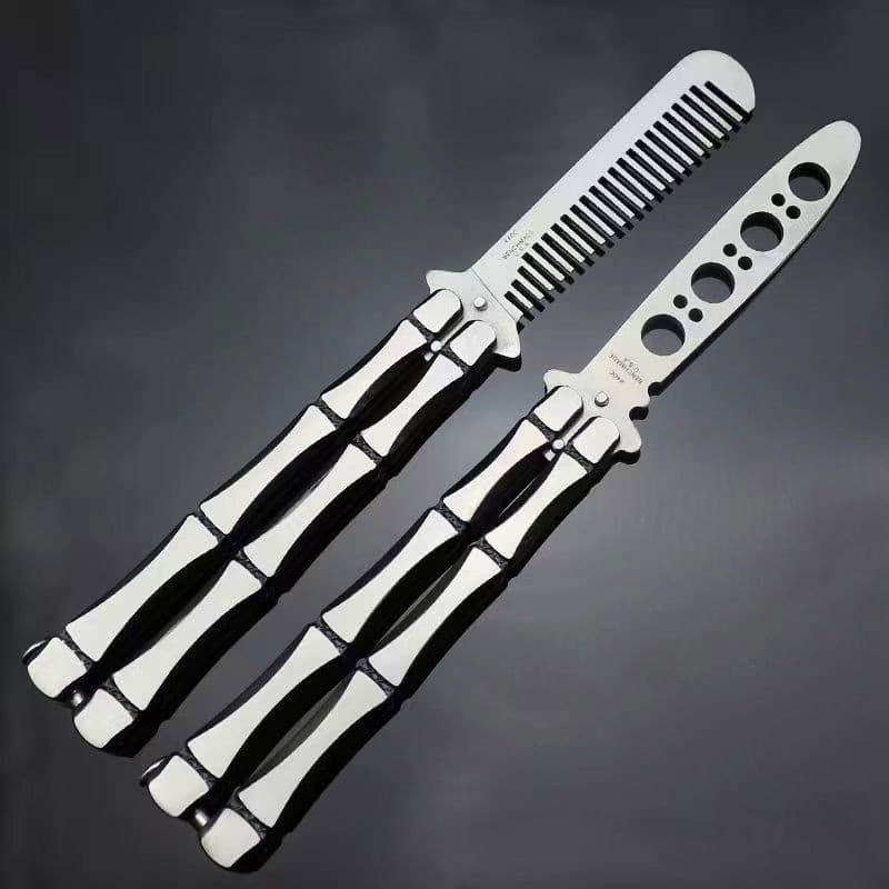 Butterfly Bamboo Training Practice Swinging Knife Bearing Maintenance-free Butterfly Knife Practice Tool Unsharpened