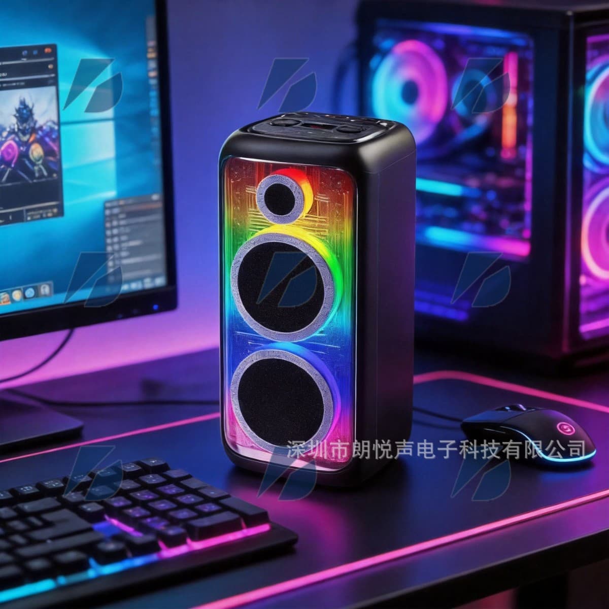 High Power Heavy Bass Portable Bluetooth Speaker Home Living Room Speaker Home KTV Party Speaker